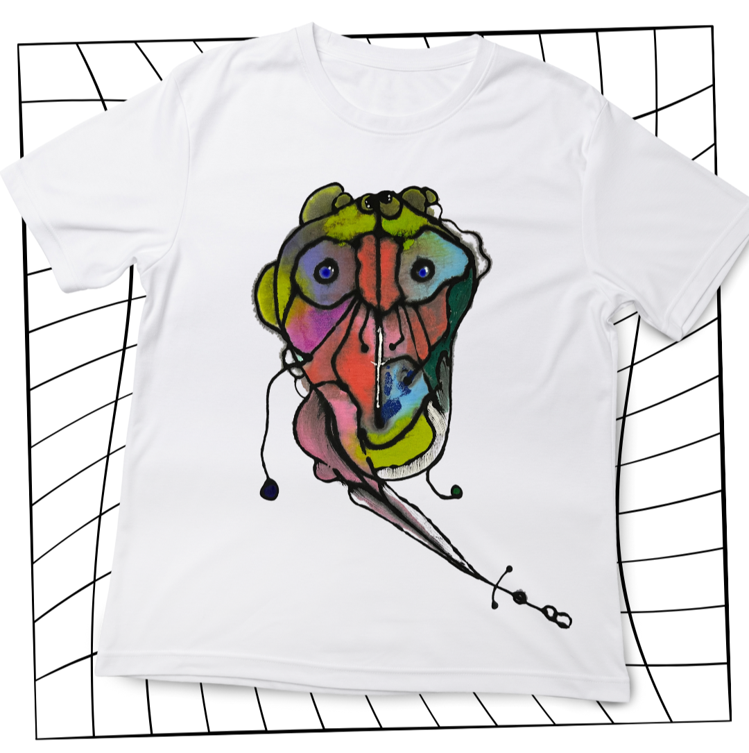 HAND PAINTED UNISEX T-SHIRT- MODEL G