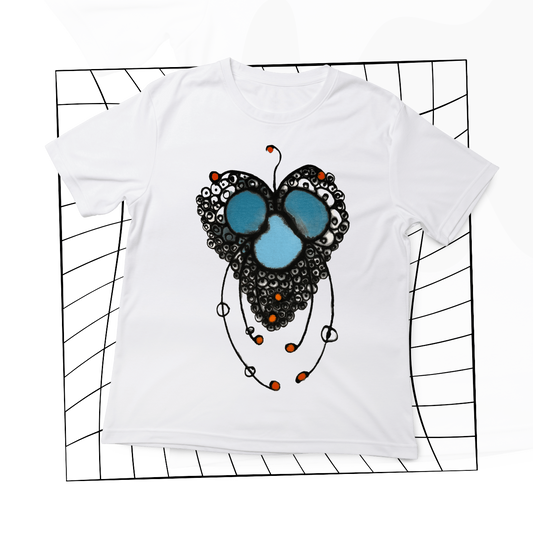 HAND PAINTED UNISEX T-SHIRT- MODEL J